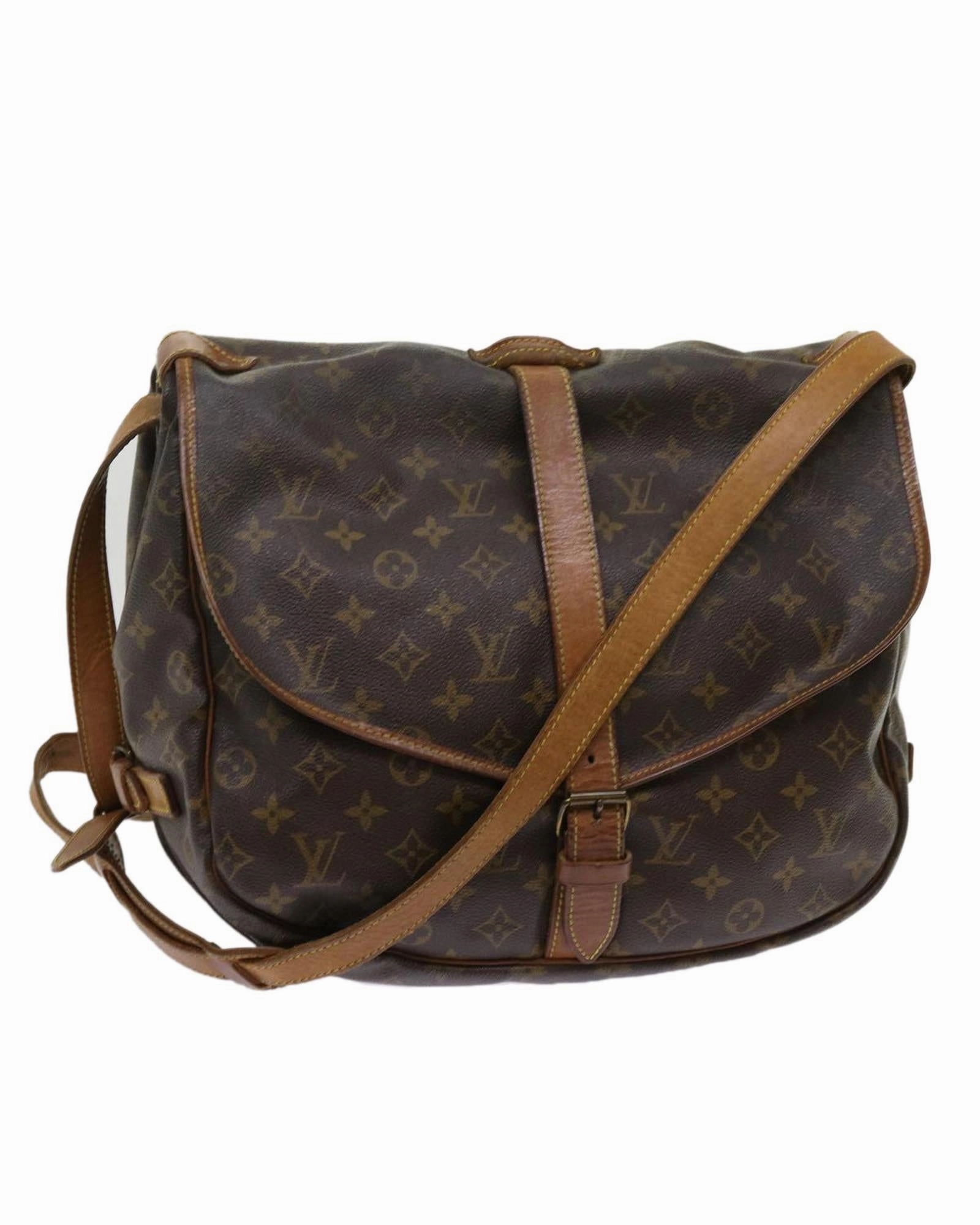 Monogram Canvas Shoulder Bag Classic Messenger