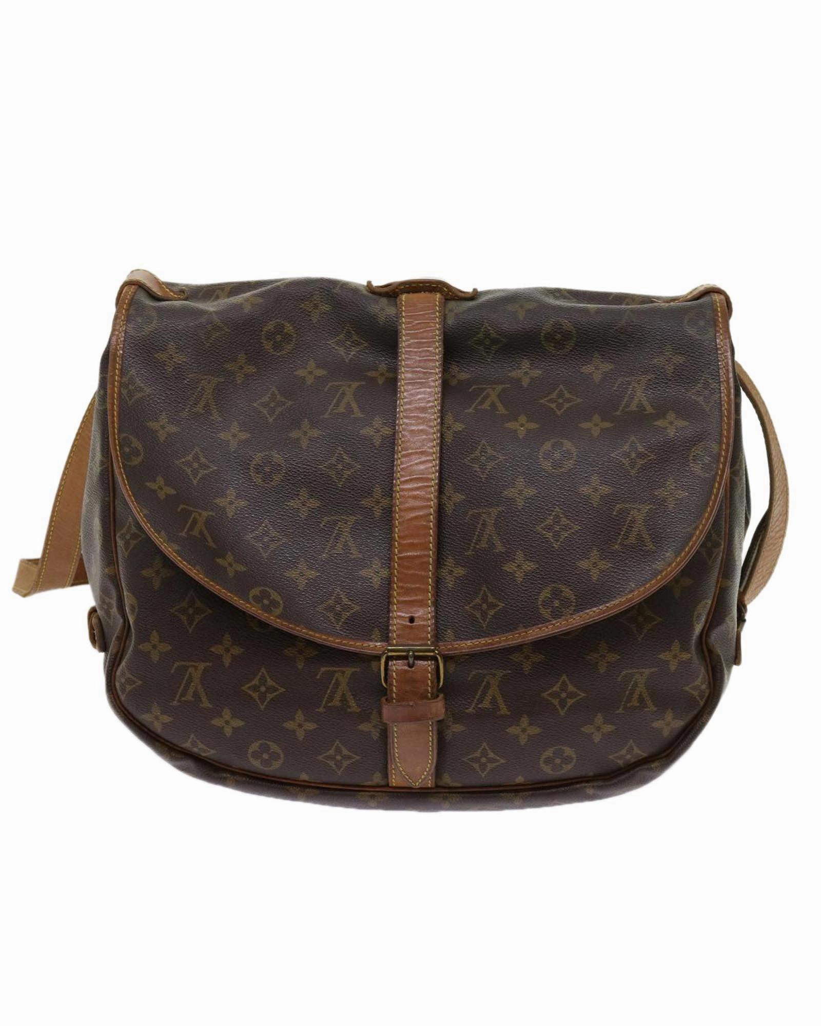 Monogram Canvas Shoulder Bag Classic Messenger