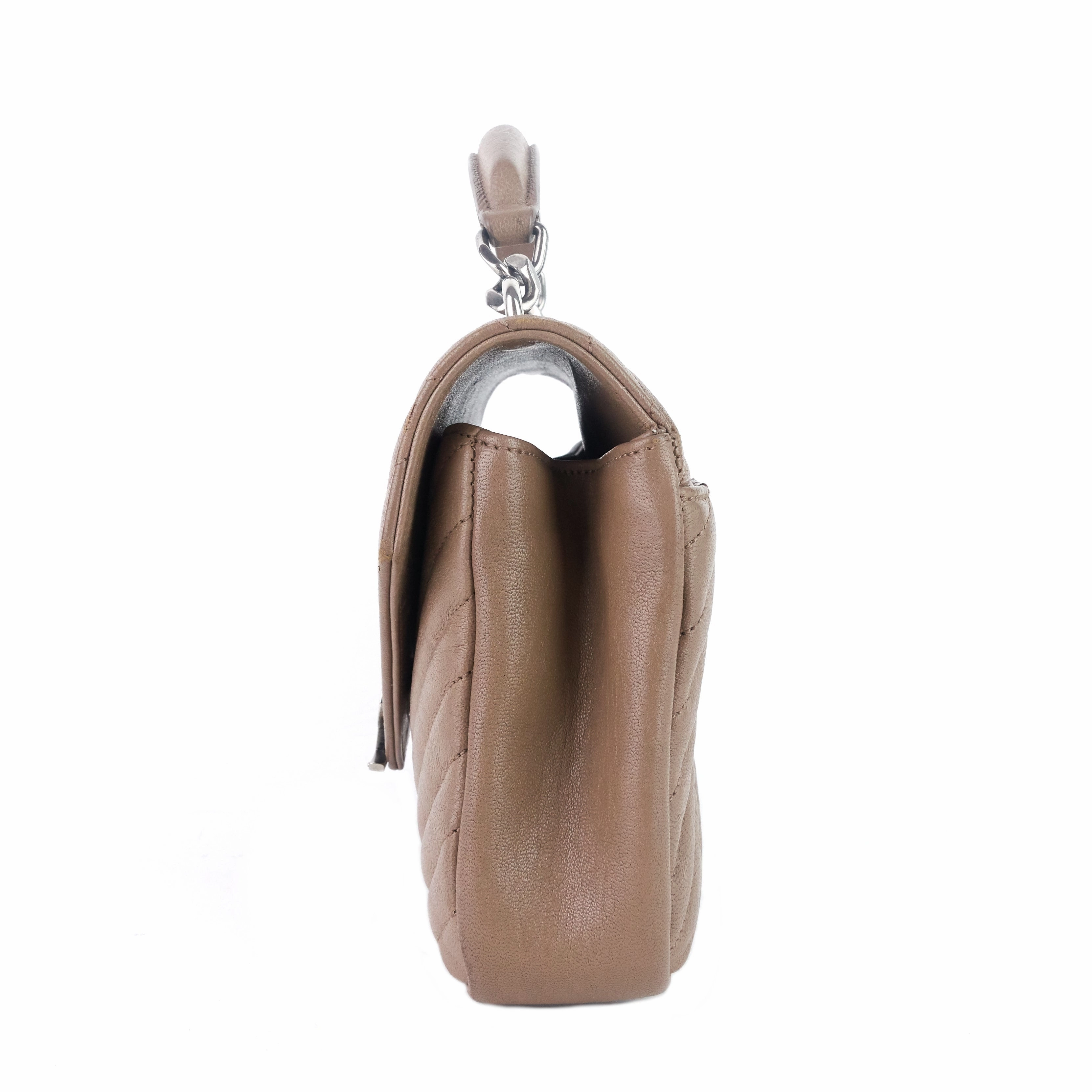 Monogram Collge Medium Matalass Calfskin Bag