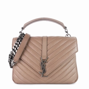 Monogram Collge Medium Matalass Calfskin Bag