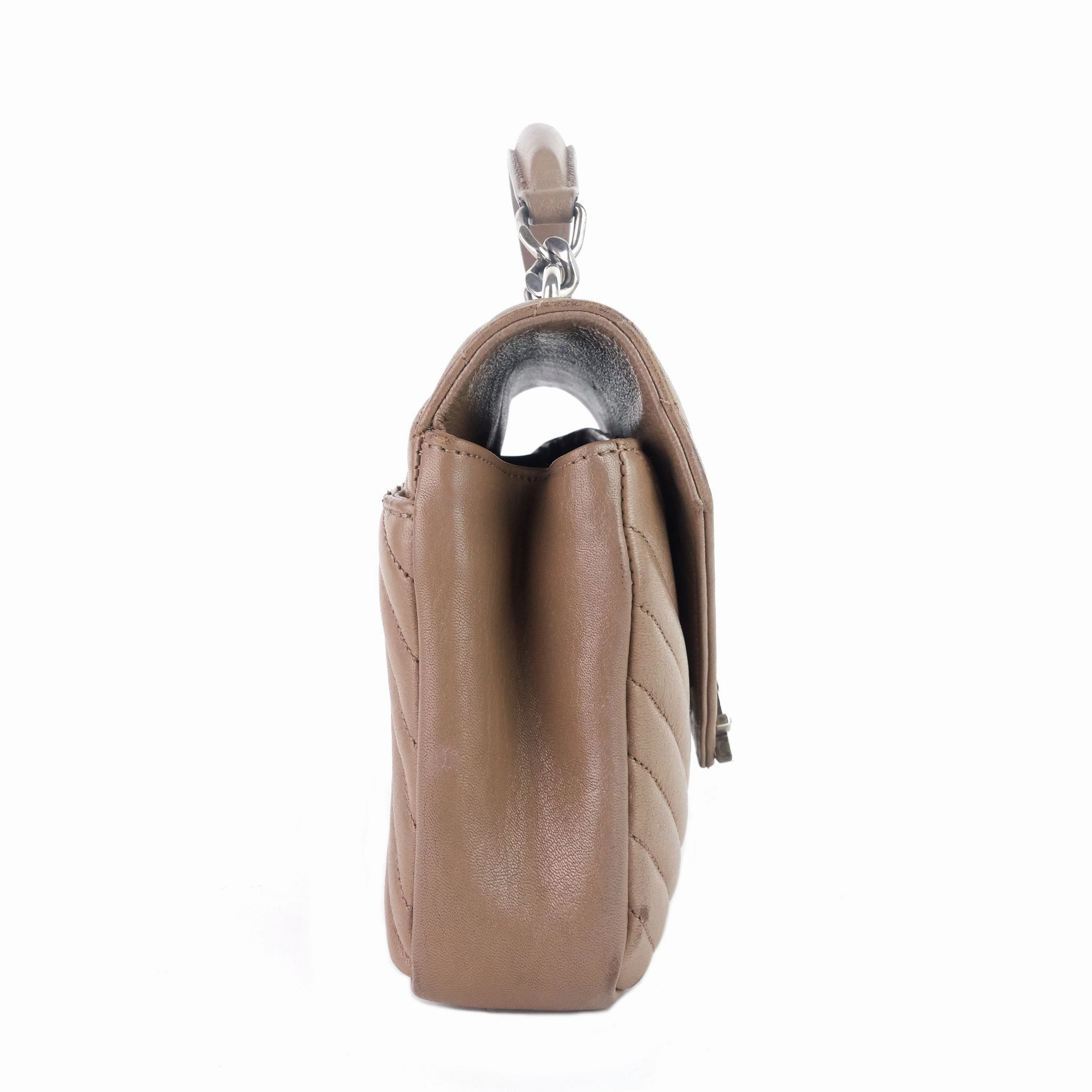 Monogram Collge Medium Matalass Calfskin Bag