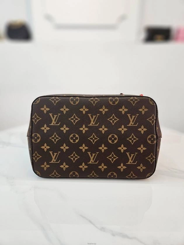 Monogram Neonoe MM Red Shoulder Bag M44021