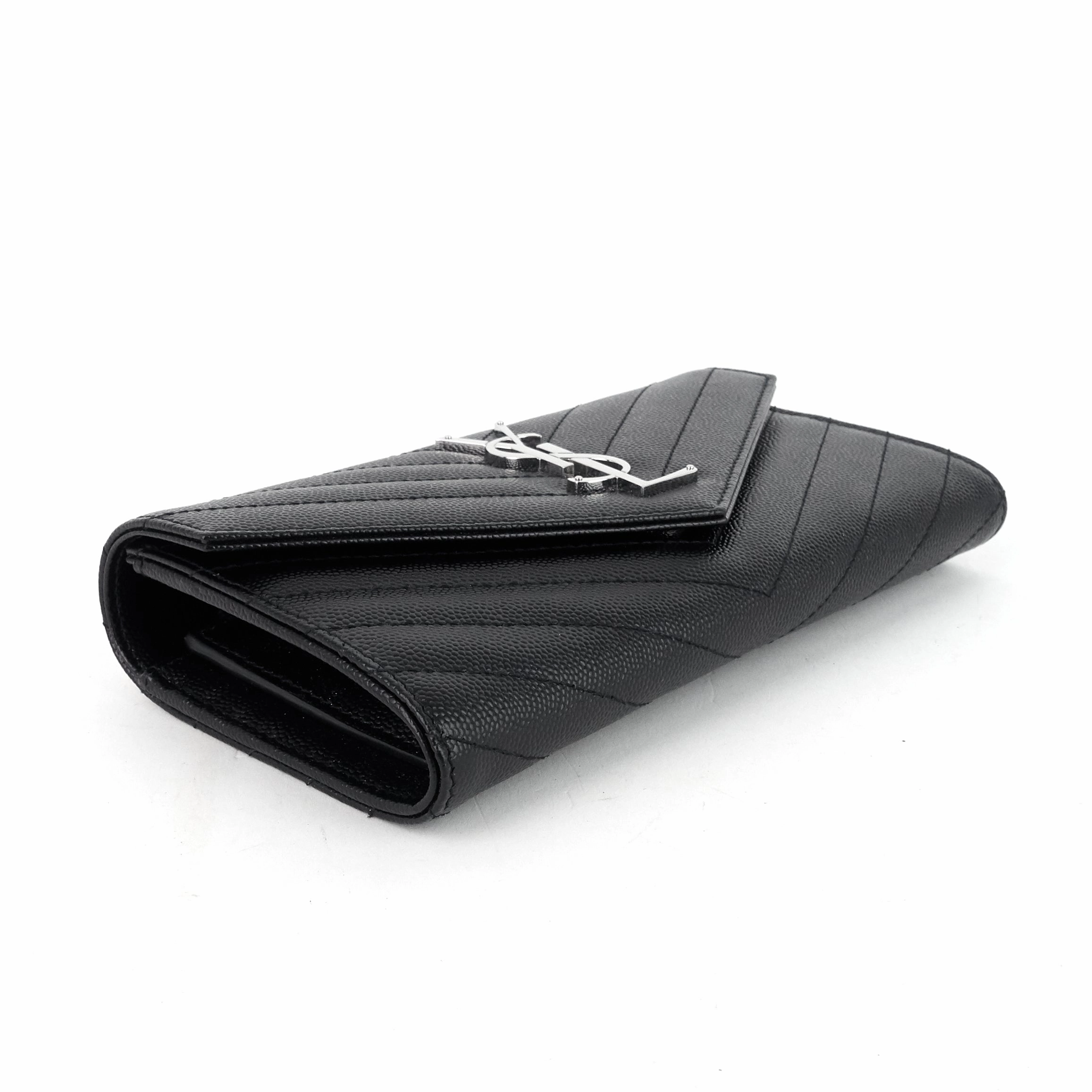 Monogramme Large Leather Envelope Flap Wallet