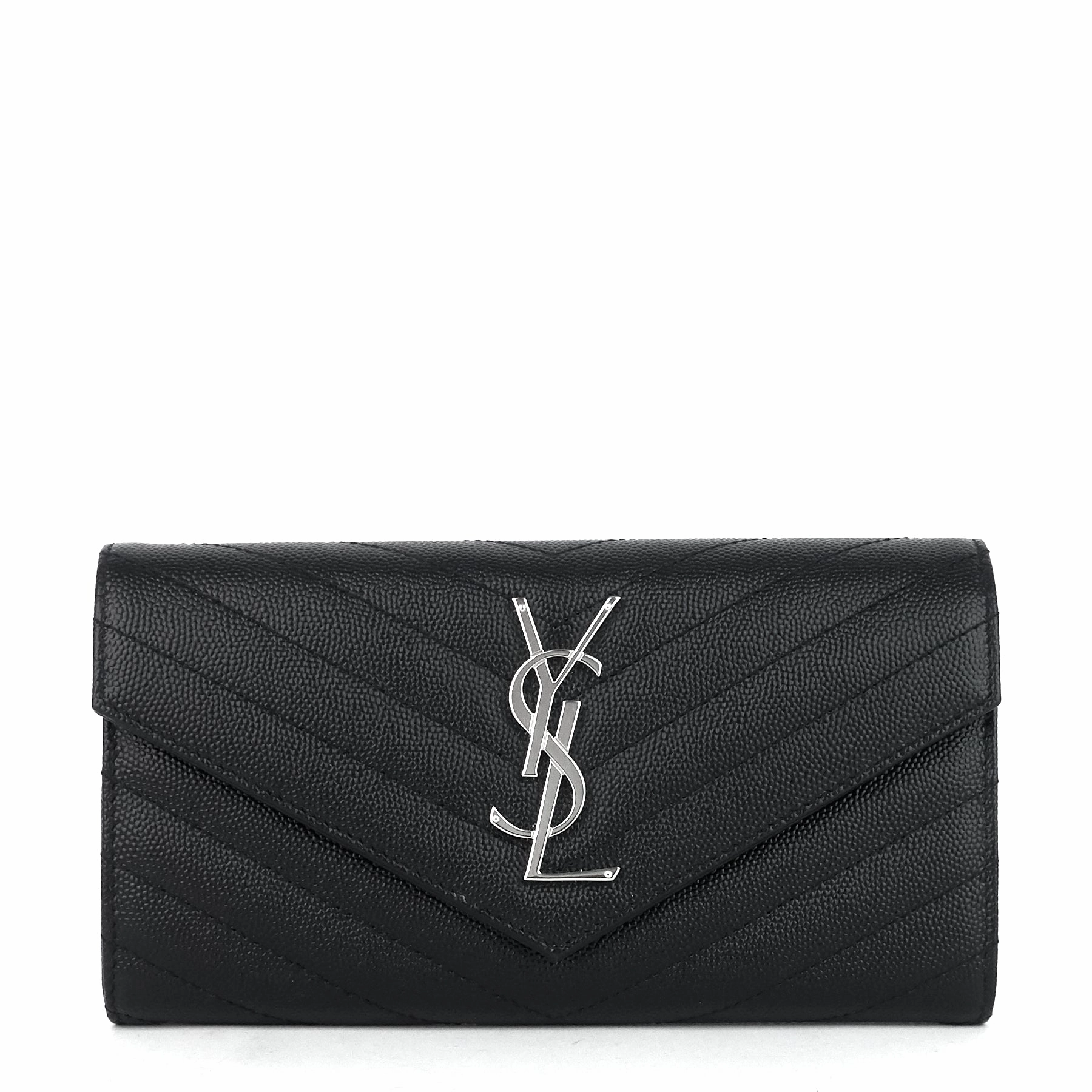 Monogramme Large Leather Envelope Flap Wallet