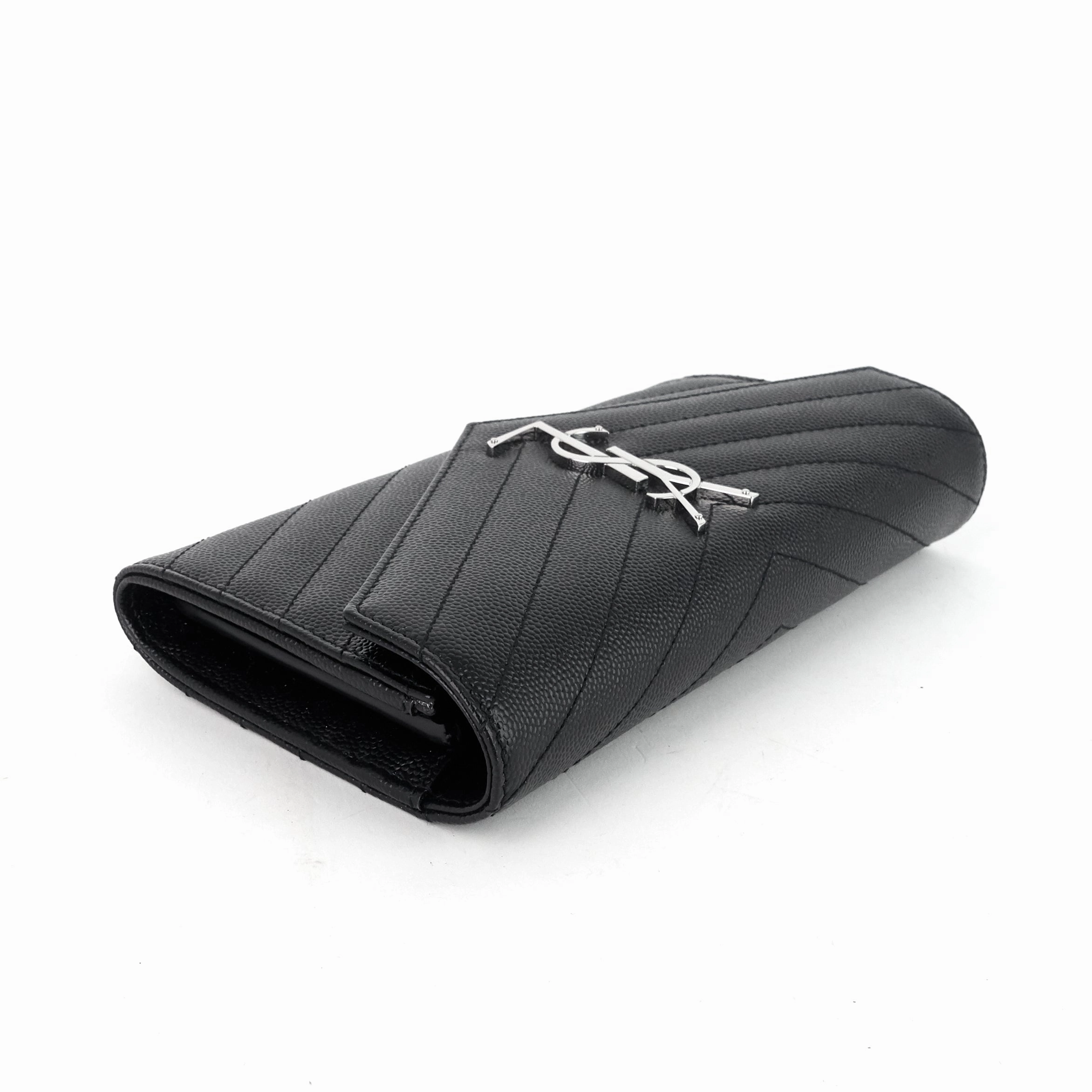 Monogramme Large Leather Envelope Flap Wallet