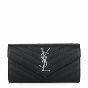 Monogramme Large Leather Envelope Flap Wallet
