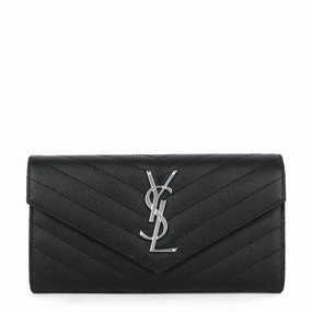 Monogramme Large Leather Envelope Flap Wallet
