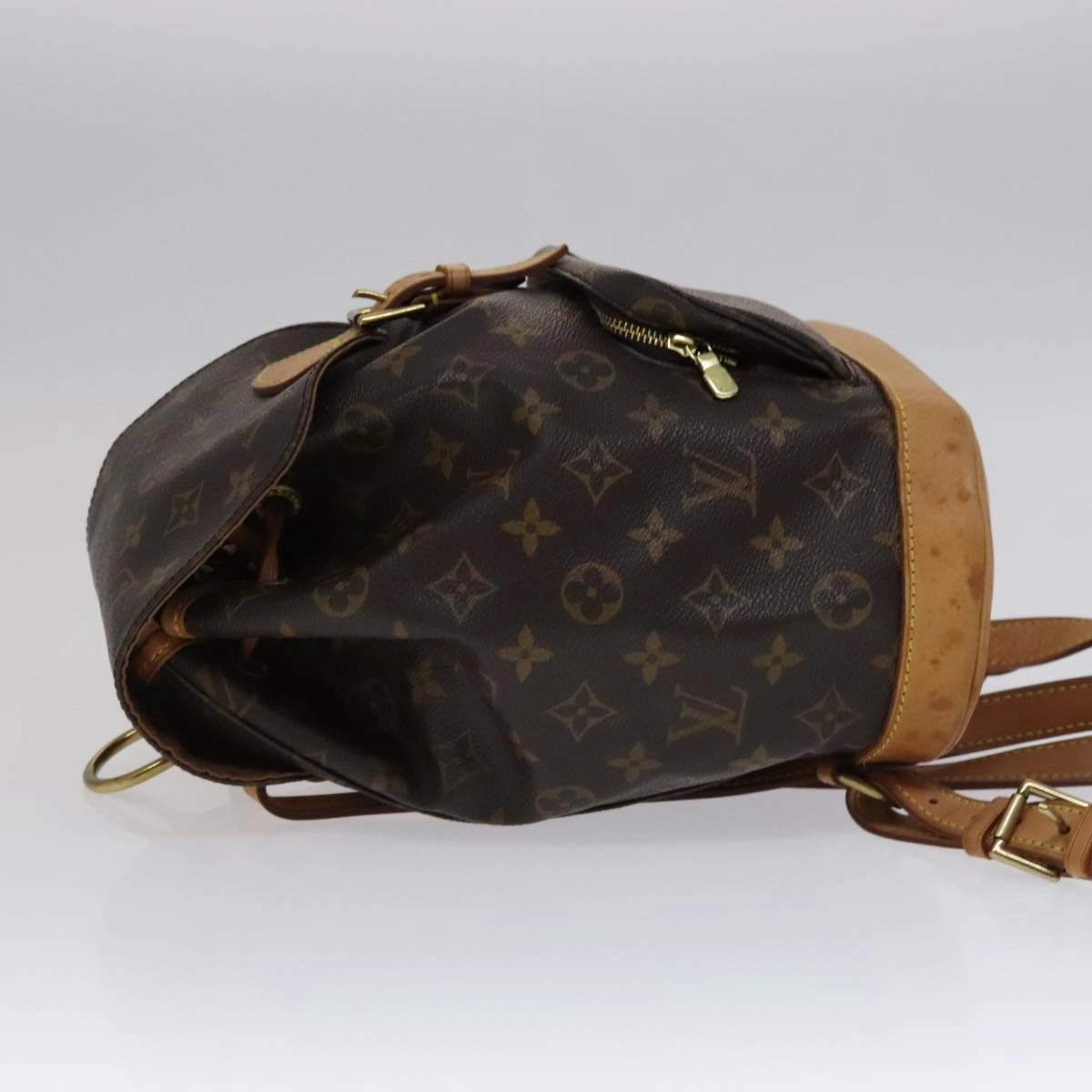 Montsouris MM Canvas Backpack with Dust Bag