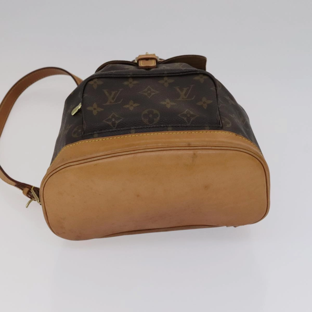 Montsouris MM Canvas Backpack with Dust Bag