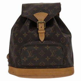 Montsouris MM Canvas Backpack with Dust Bag