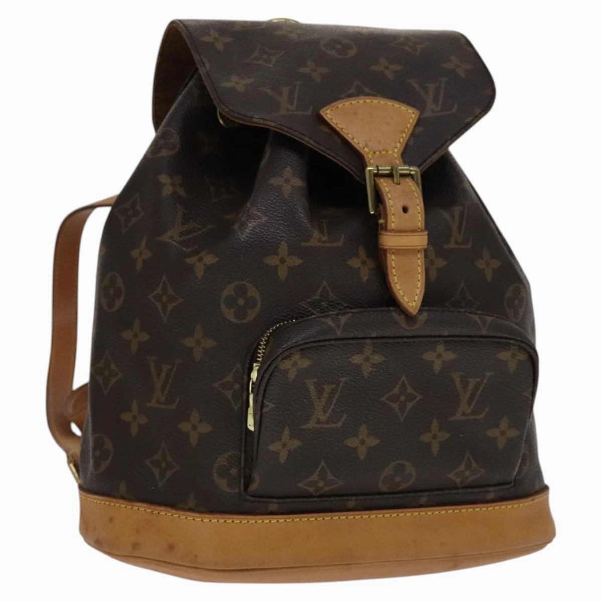 Montsouris MM Canvas Backpack with Dust Bag