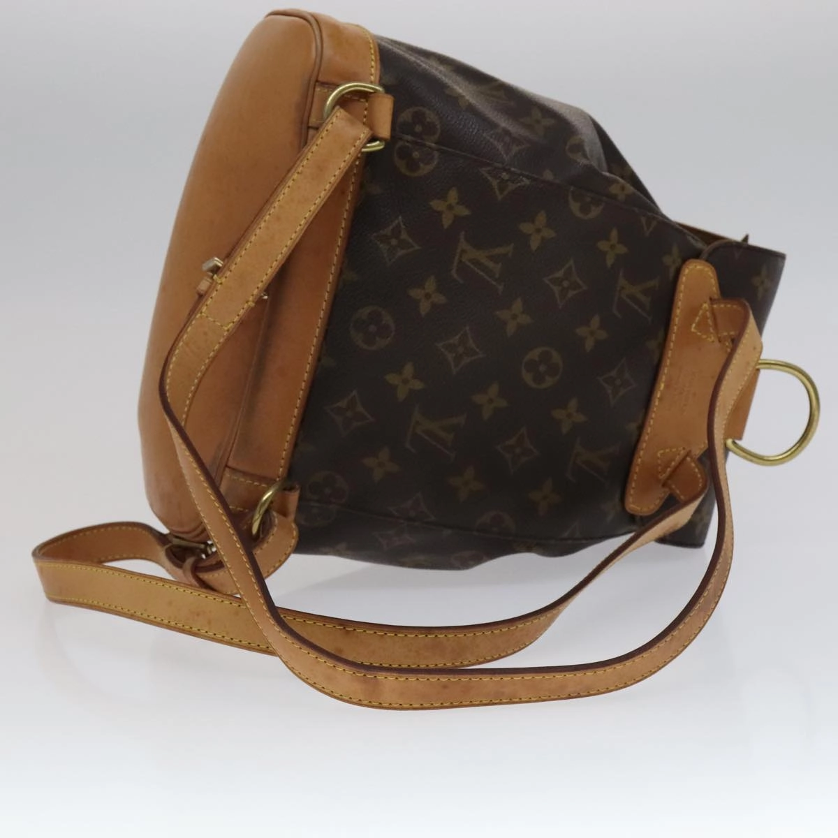 Montsouris MM Canvas Backpack with Dust Bag