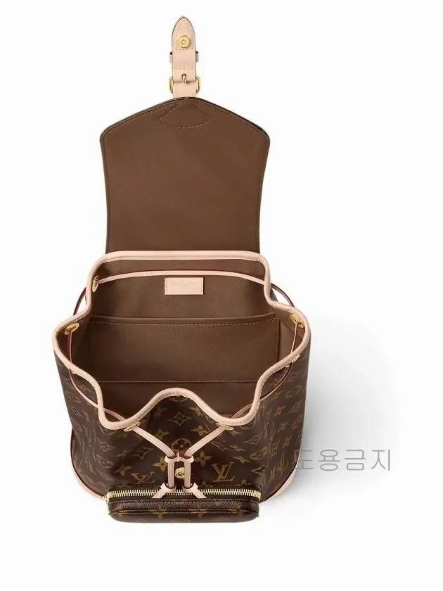 Montsouris PM Monogram Backpack Brown