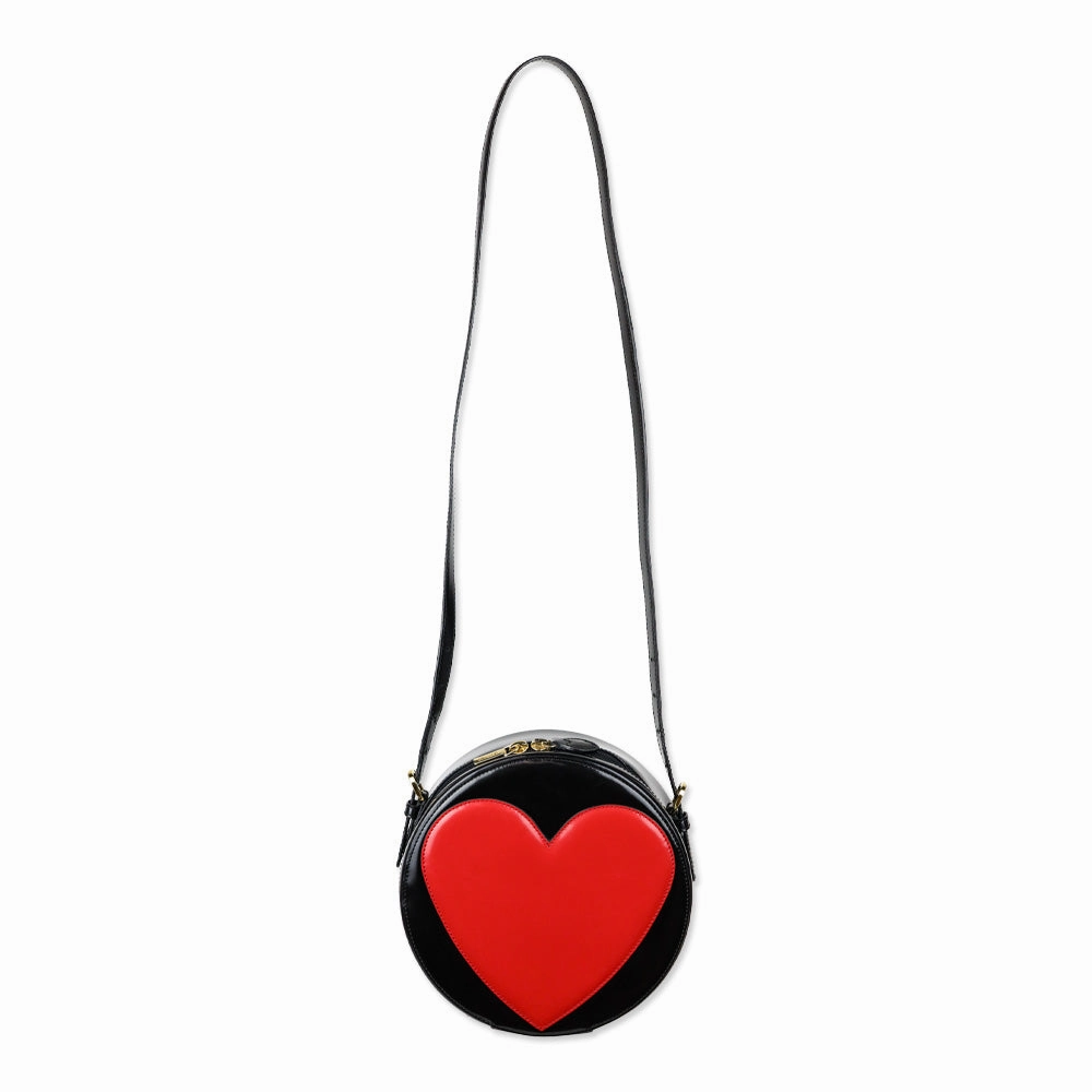 Moschino Redwall Heart Crossbody Bag