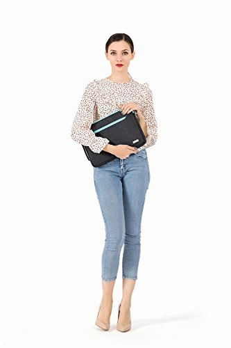 MOSISO Laptop Shoulder Bag Compatible 15 Inch New MacBook Pro with Touch Bar A1990 & A1707 2018