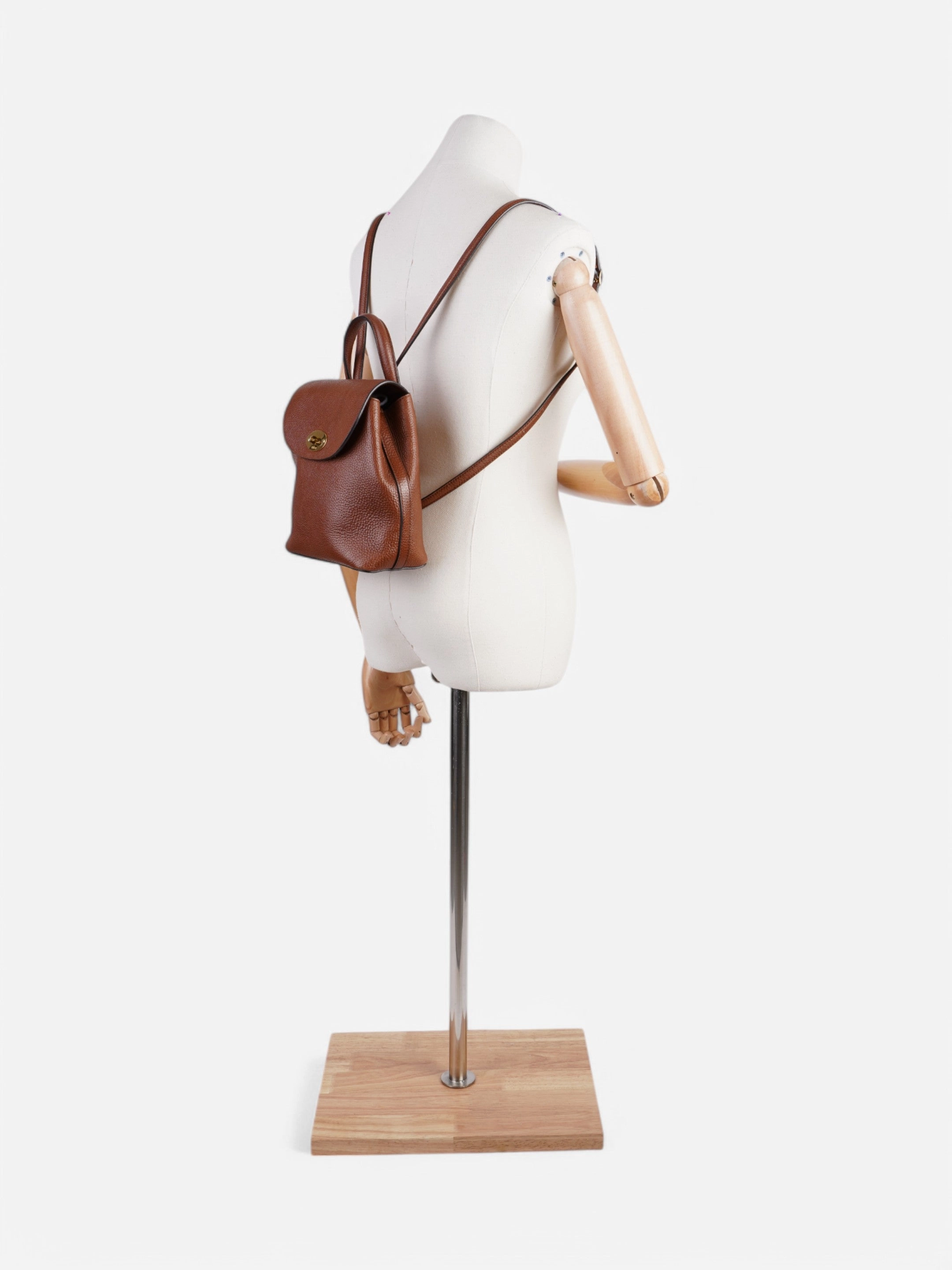 Mulberry Bayswater Backpack Tan Leather Mini