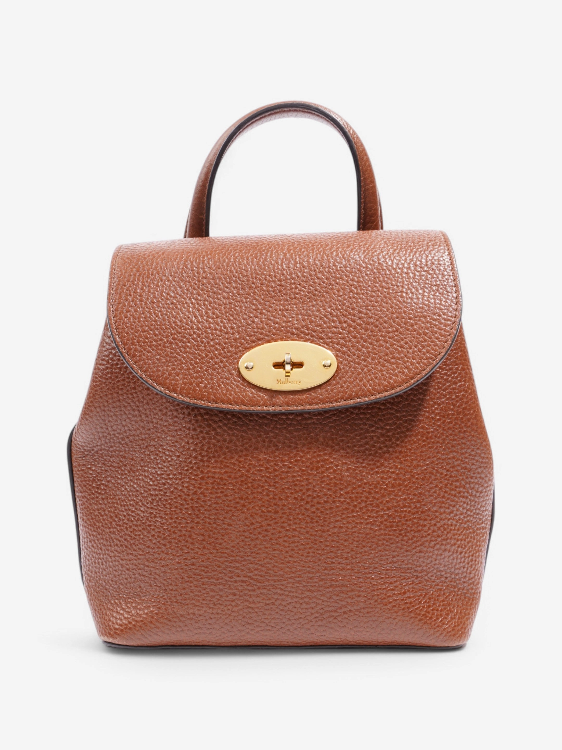 Mulberry Bayswater Backpack Tan Leather Mini