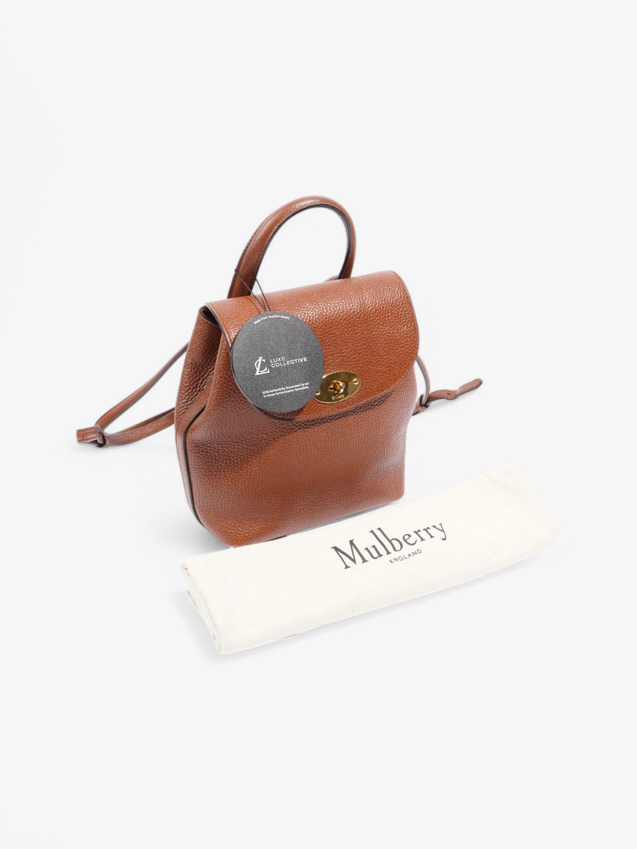 Mulberry Bayswater Backpack Tan Leather Mini