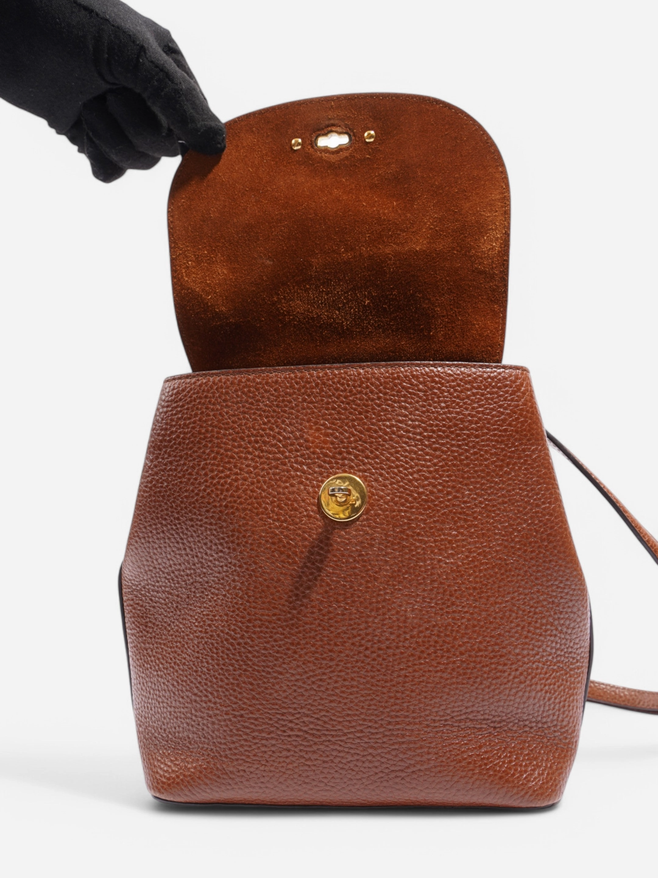 Mulberry Bayswater Backpack Tan Leather Mini