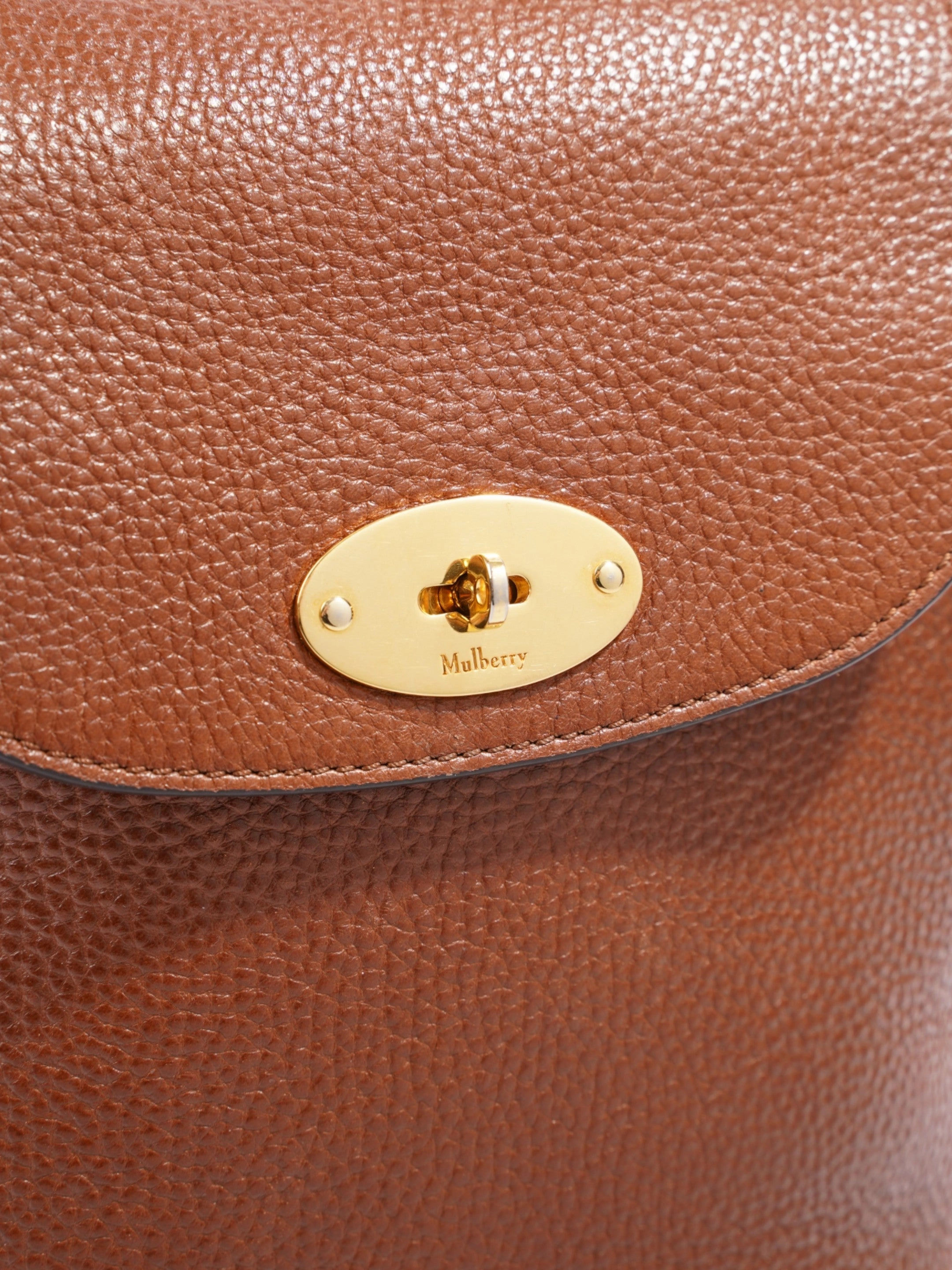 Mulberry Bayswater Backpack Tan Leather Mini