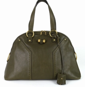 Muse Grained Leather Large Handbag