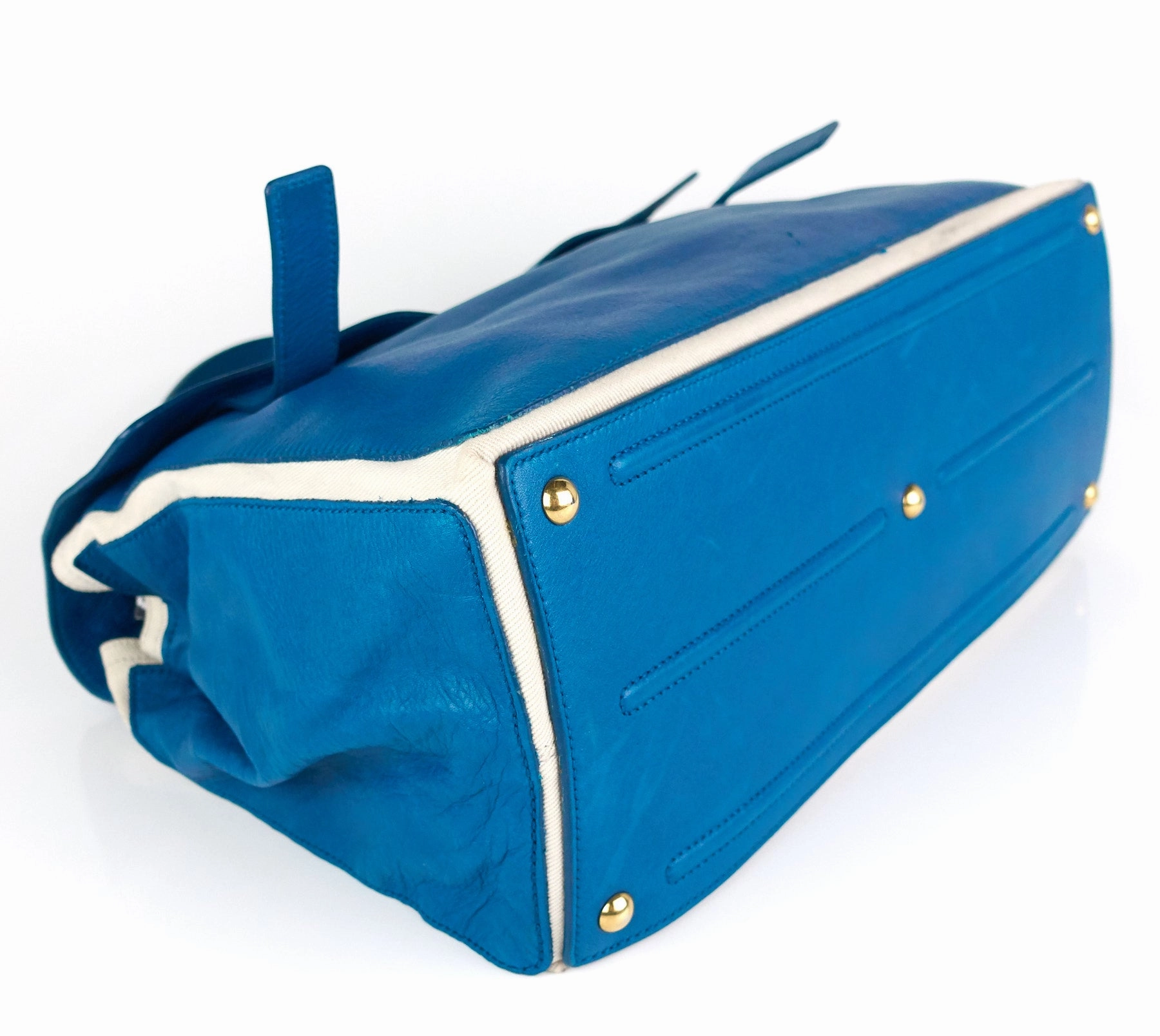 Muse Two Bicolour Calf Leather Bag