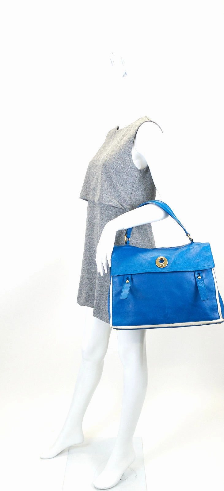 Muse Two Bicolour Calf Leather Bag