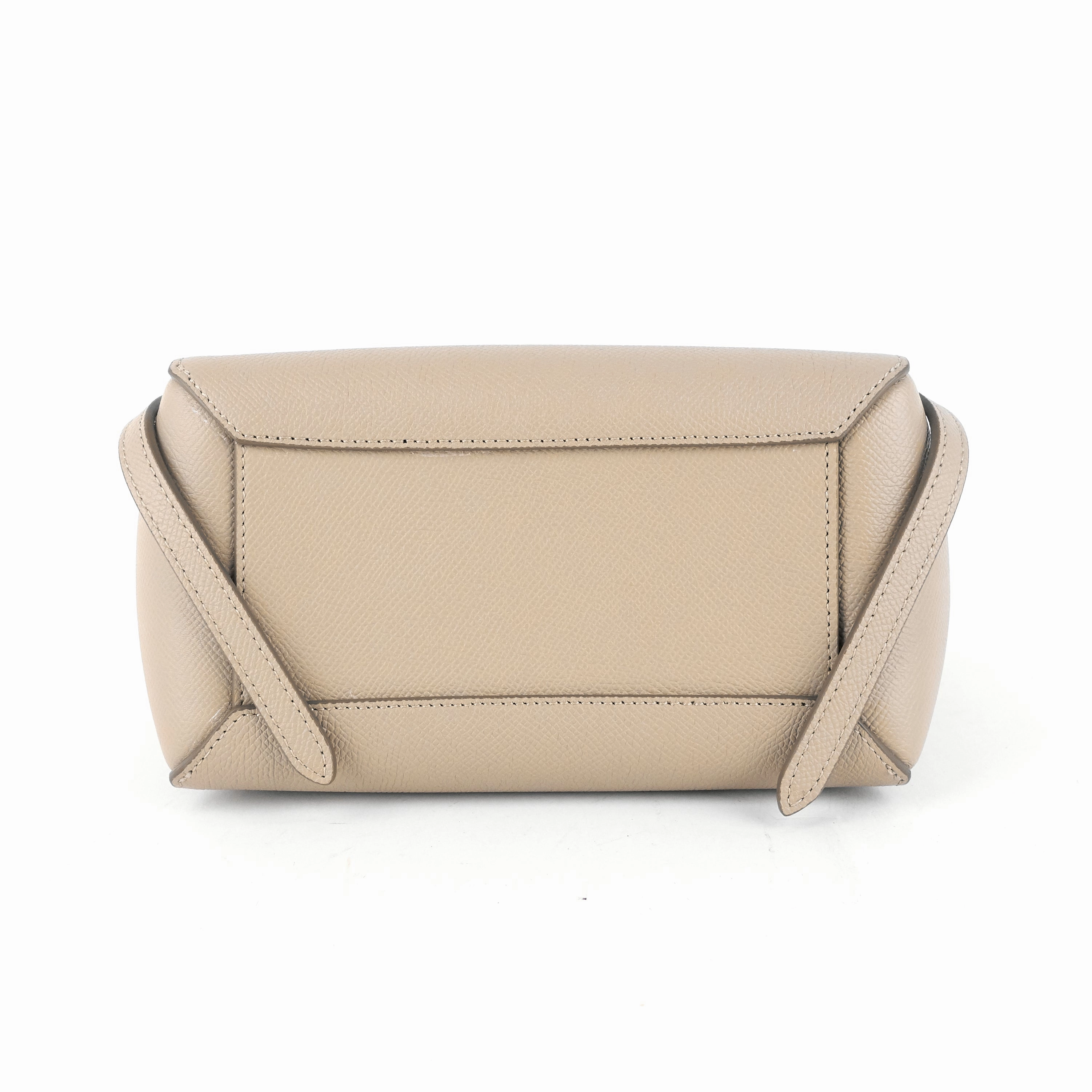 Nano Belt Grained Calfskin Bag