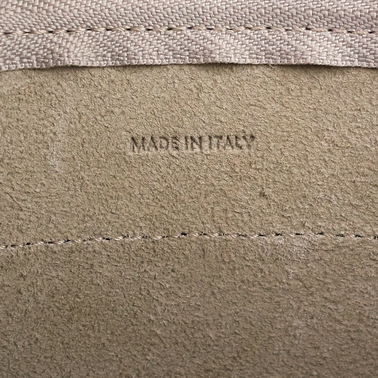Nano Belt Grained Calfskin Bag