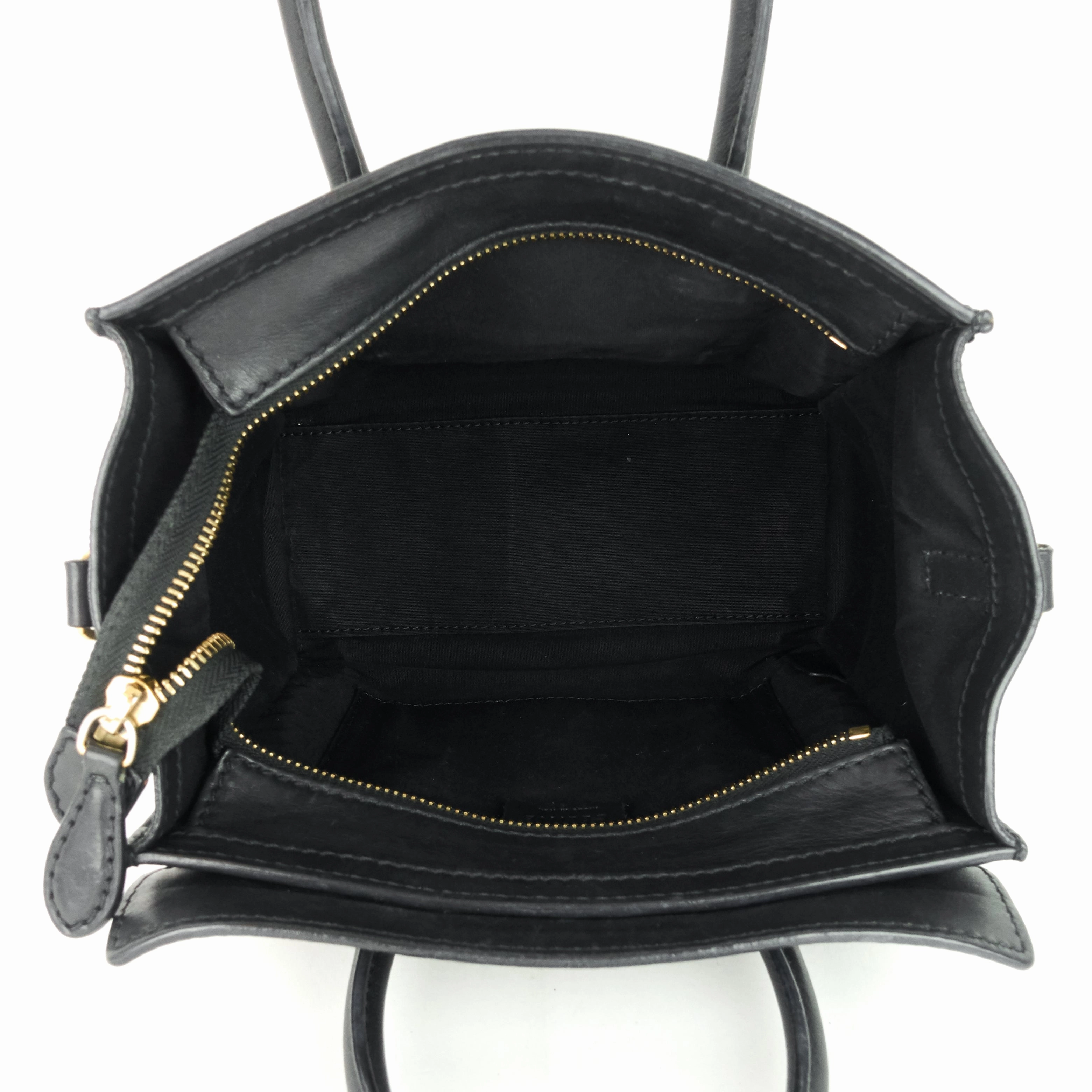 Nano Luggage Calf Leather Bag
