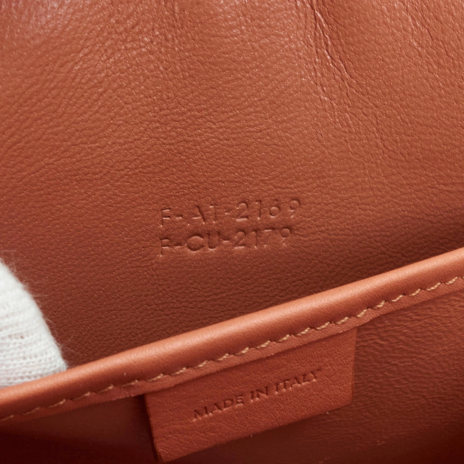 Nano Luggage Calfskin Leather Bag