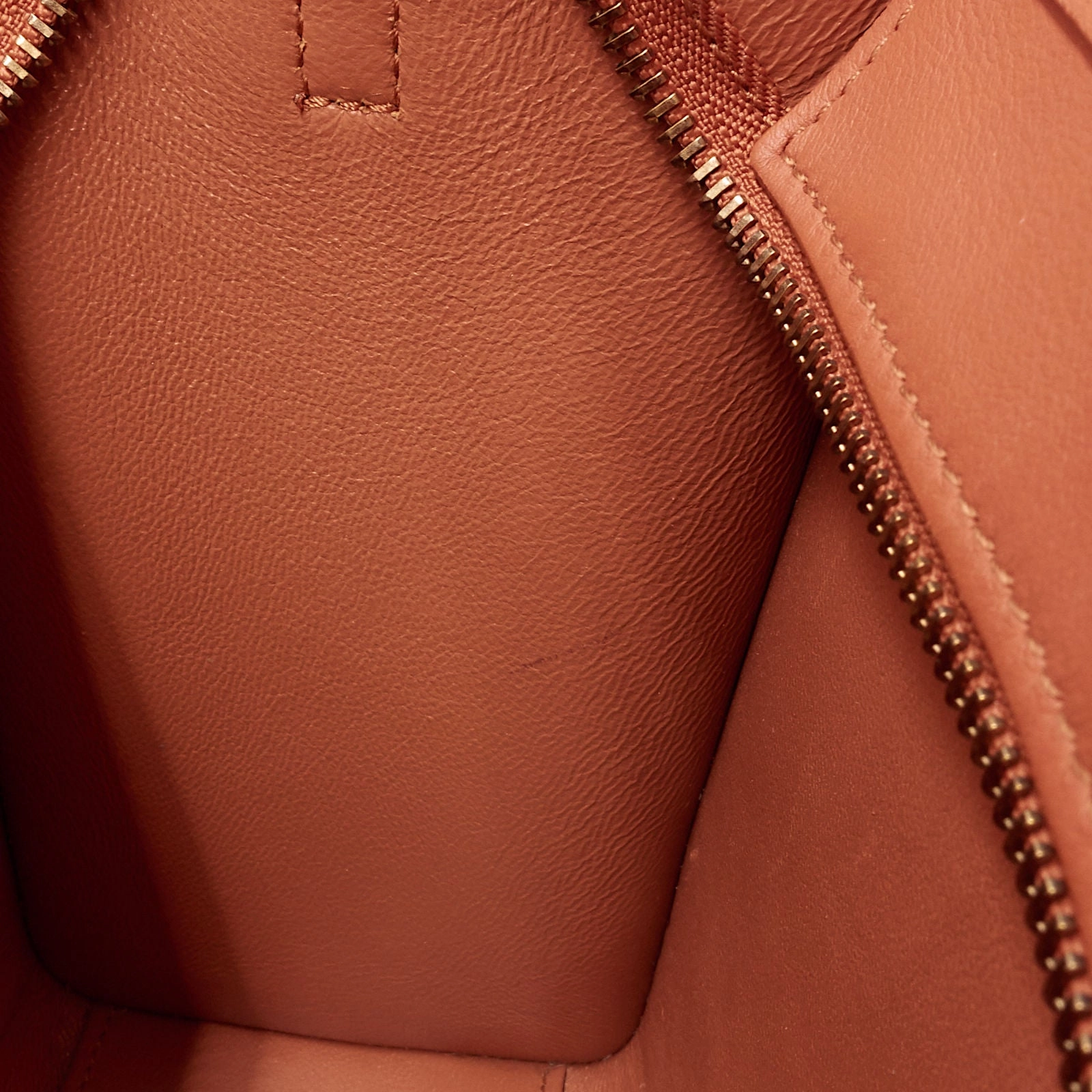 Nano Luggage Calfskin Leather Bag