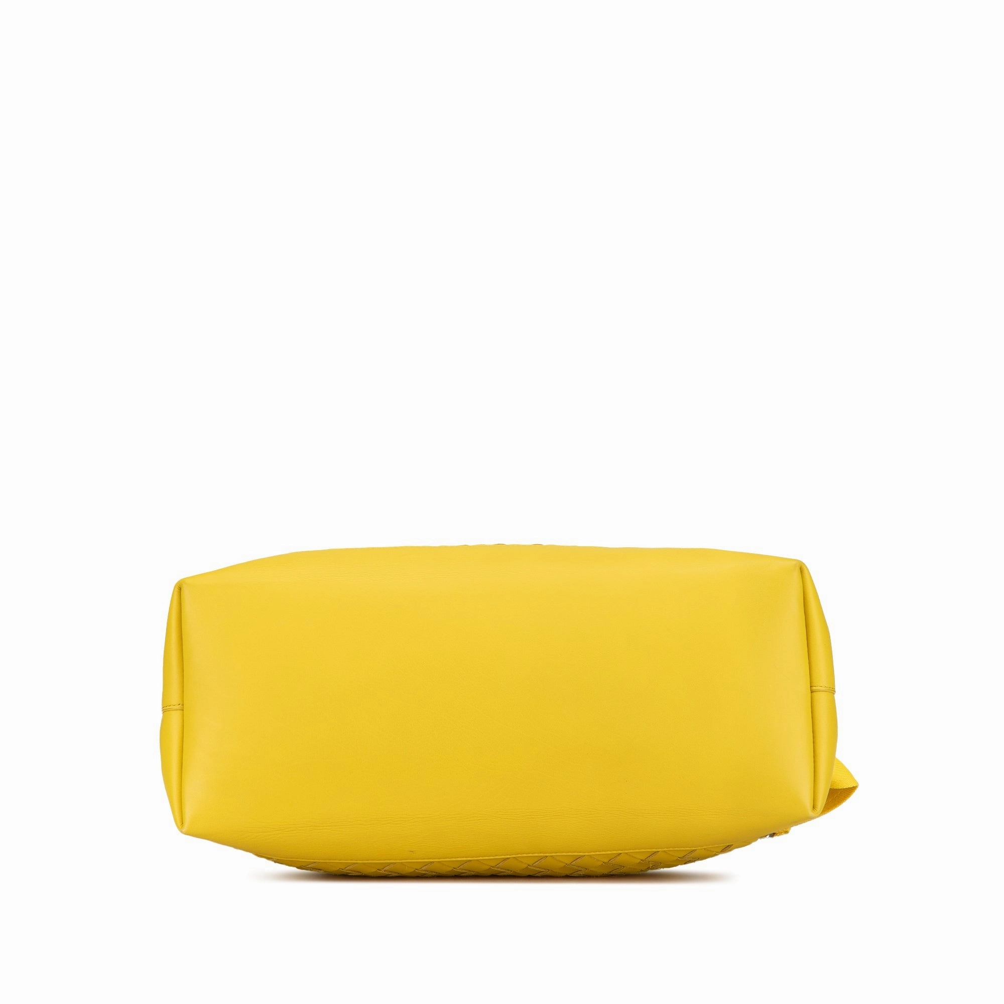 Nappa Intrecciato Fold Over Crossbody