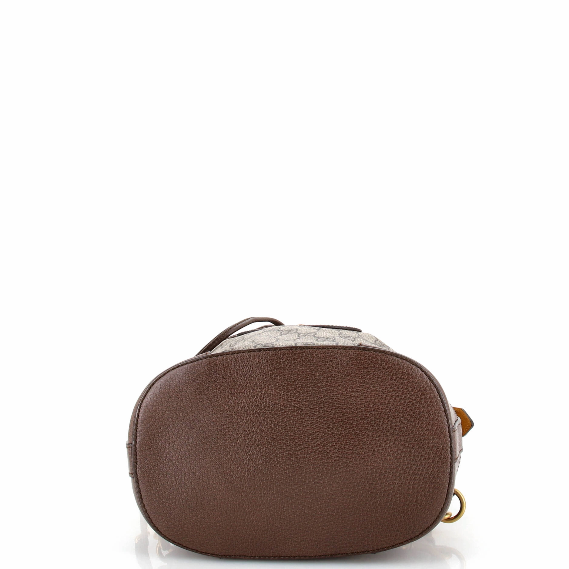 Neo Vintage Drawstring Bucket Backpack GG Coated Canvas Mini