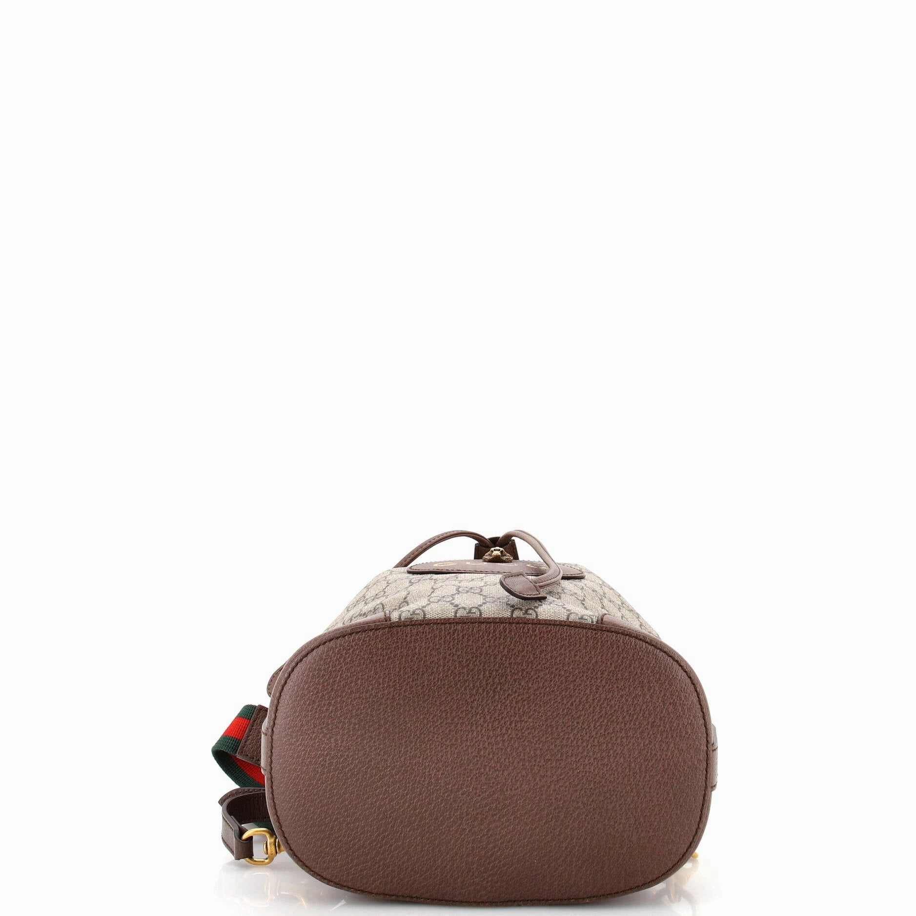 Neo Vintage Drawstring Bucket Backpack GG Coated Canvas Mini