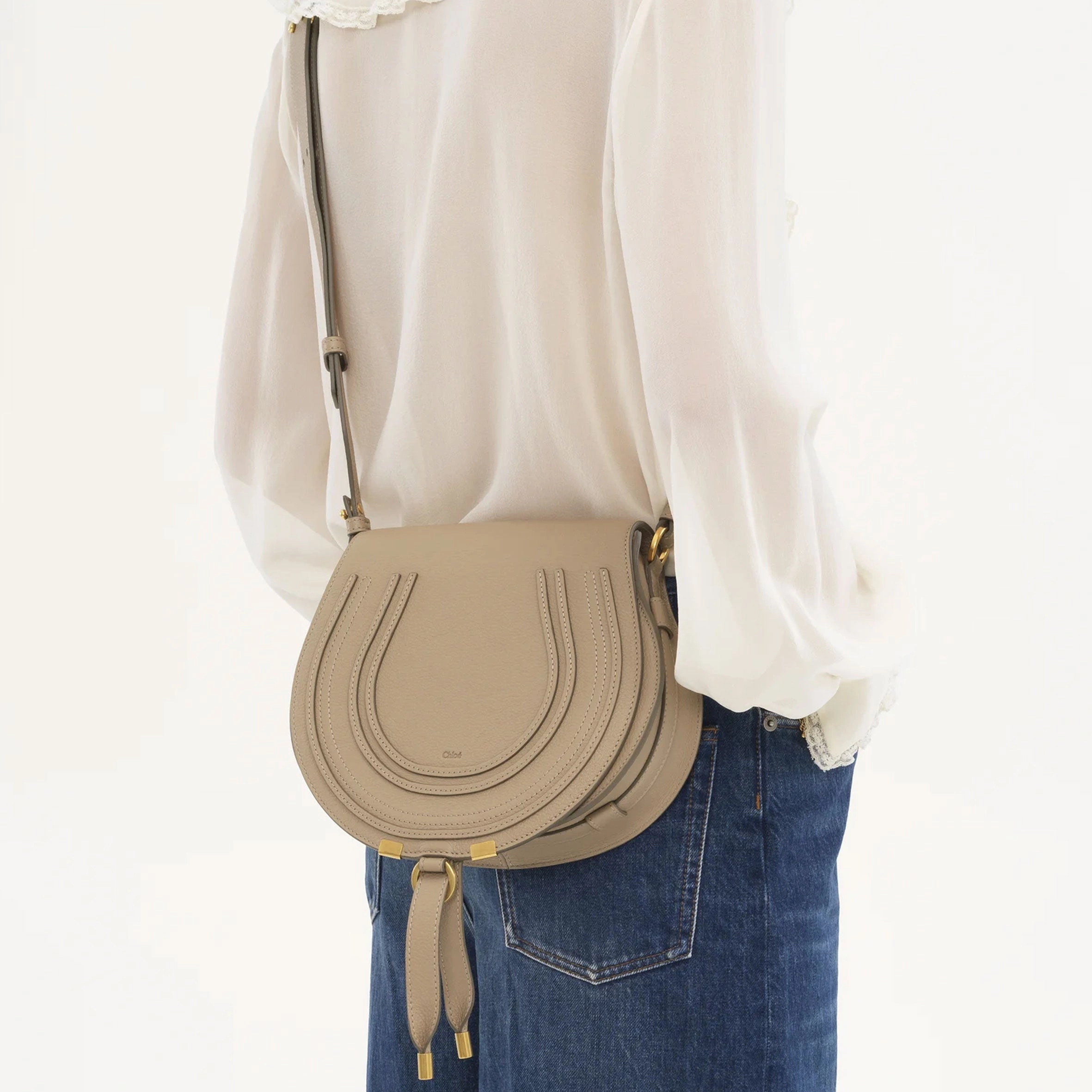 New Marcie Small Satchel, Boyish Brown