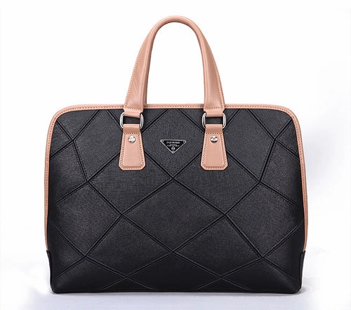 New Men Genuine Leather Briefcase Business Cowhide Leather Brand Handbags Men Messenger Bags