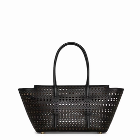 New Mina 20 in Vienne Calfskin, Noir