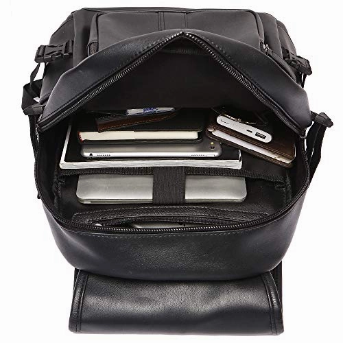 NEW STYLE Pu Leather Black Bag,Handbags,Shoulder Bags Laptop Backpack schoolbags Travel Bags