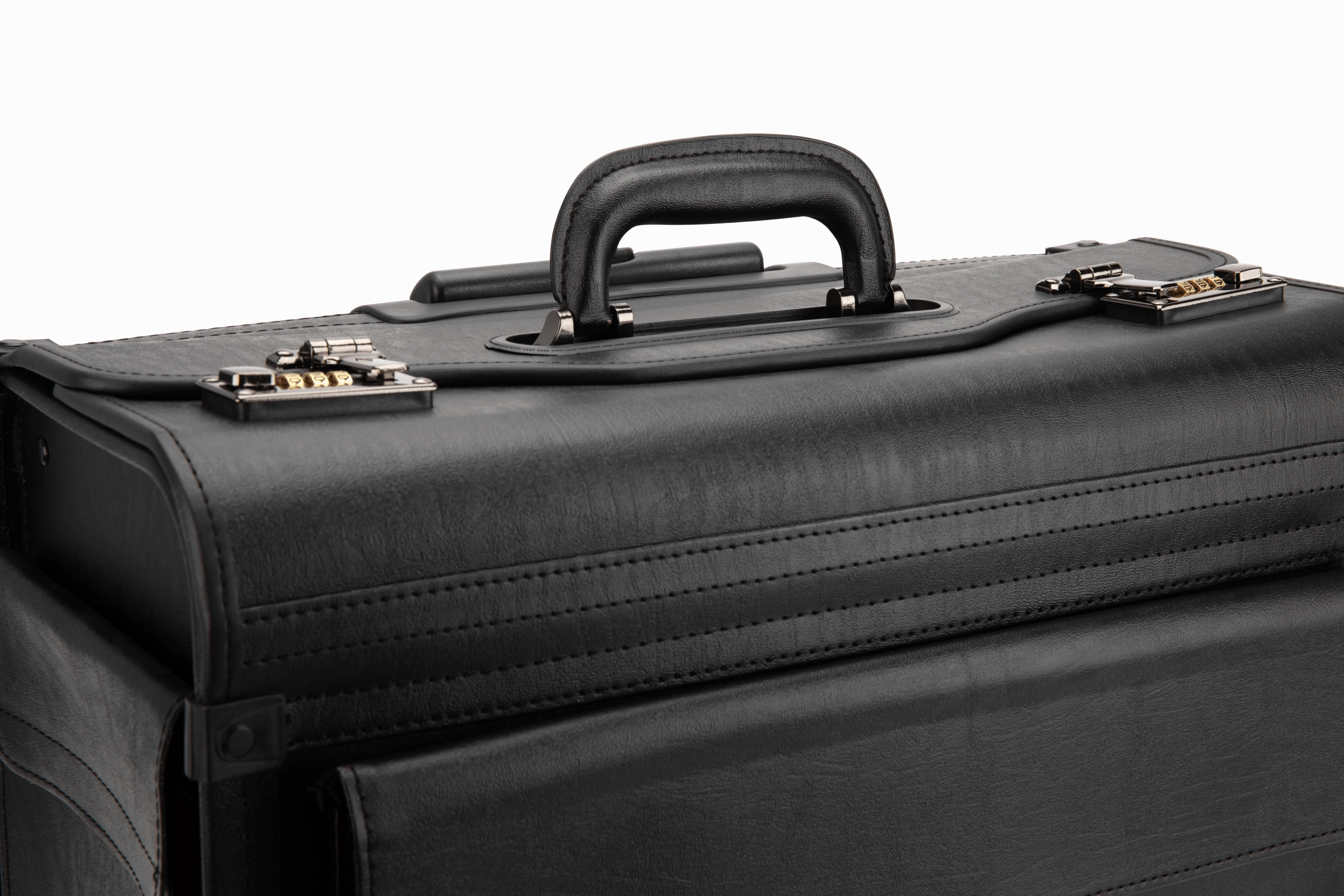 Nextech Faux-Leather Rolling Catalog Case