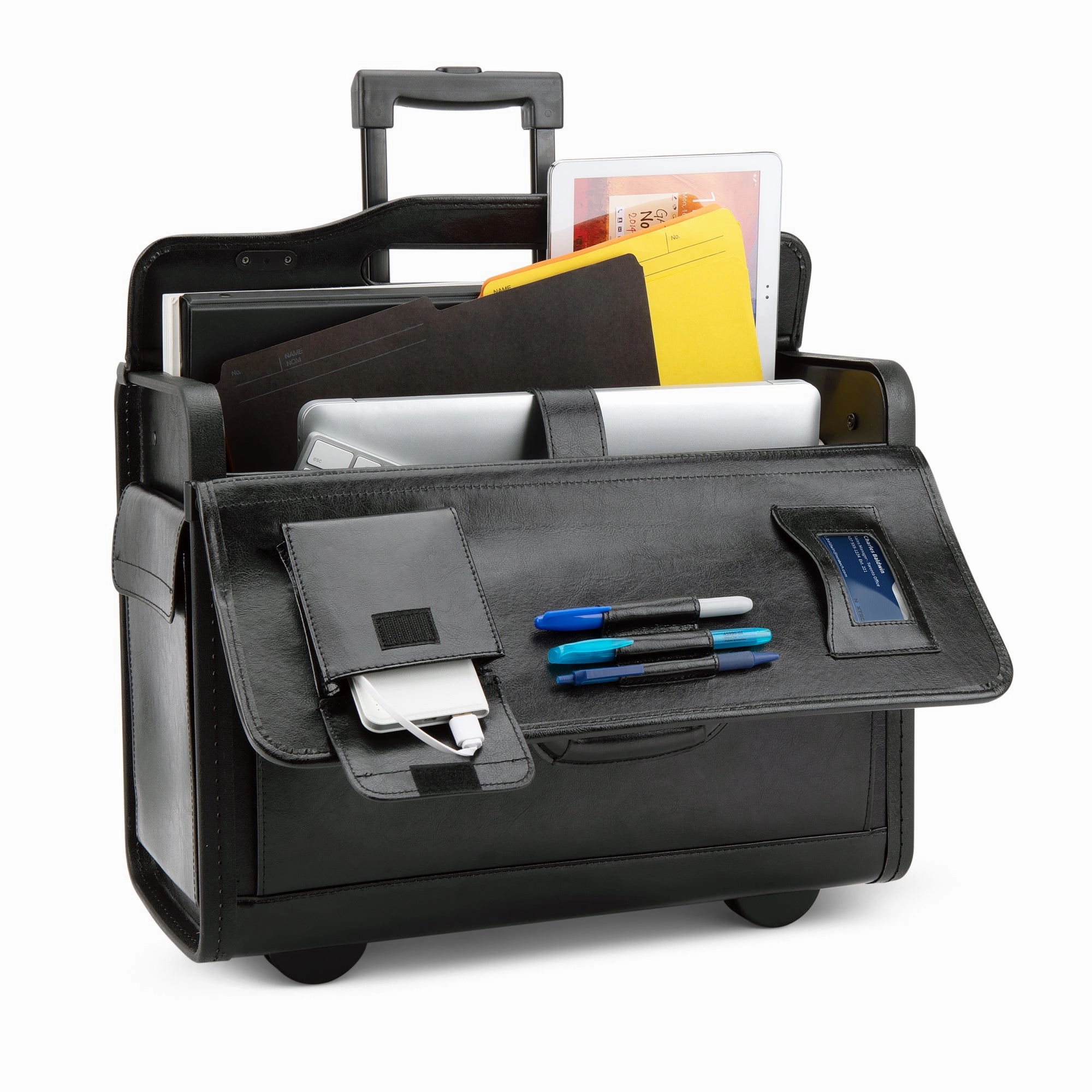 Nextech Rolling Leather Catalogue Case