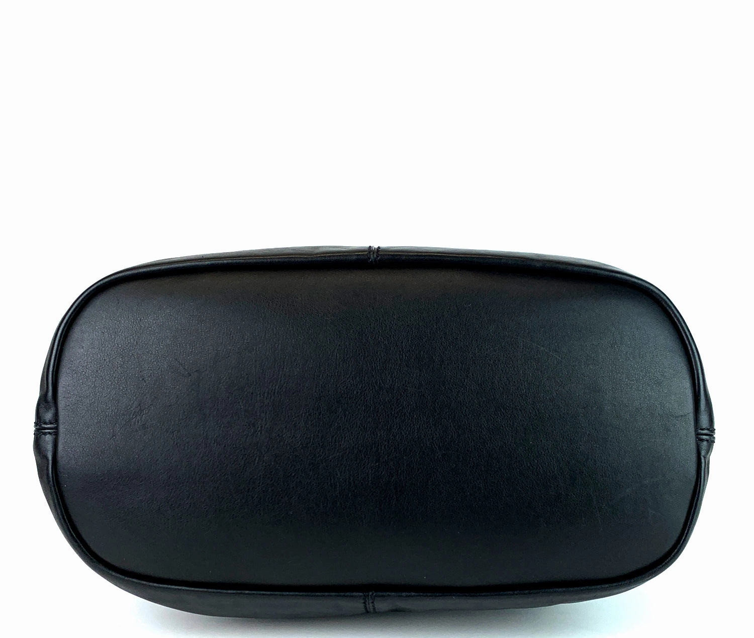 Nightingale Large Black Leather Tote Bag