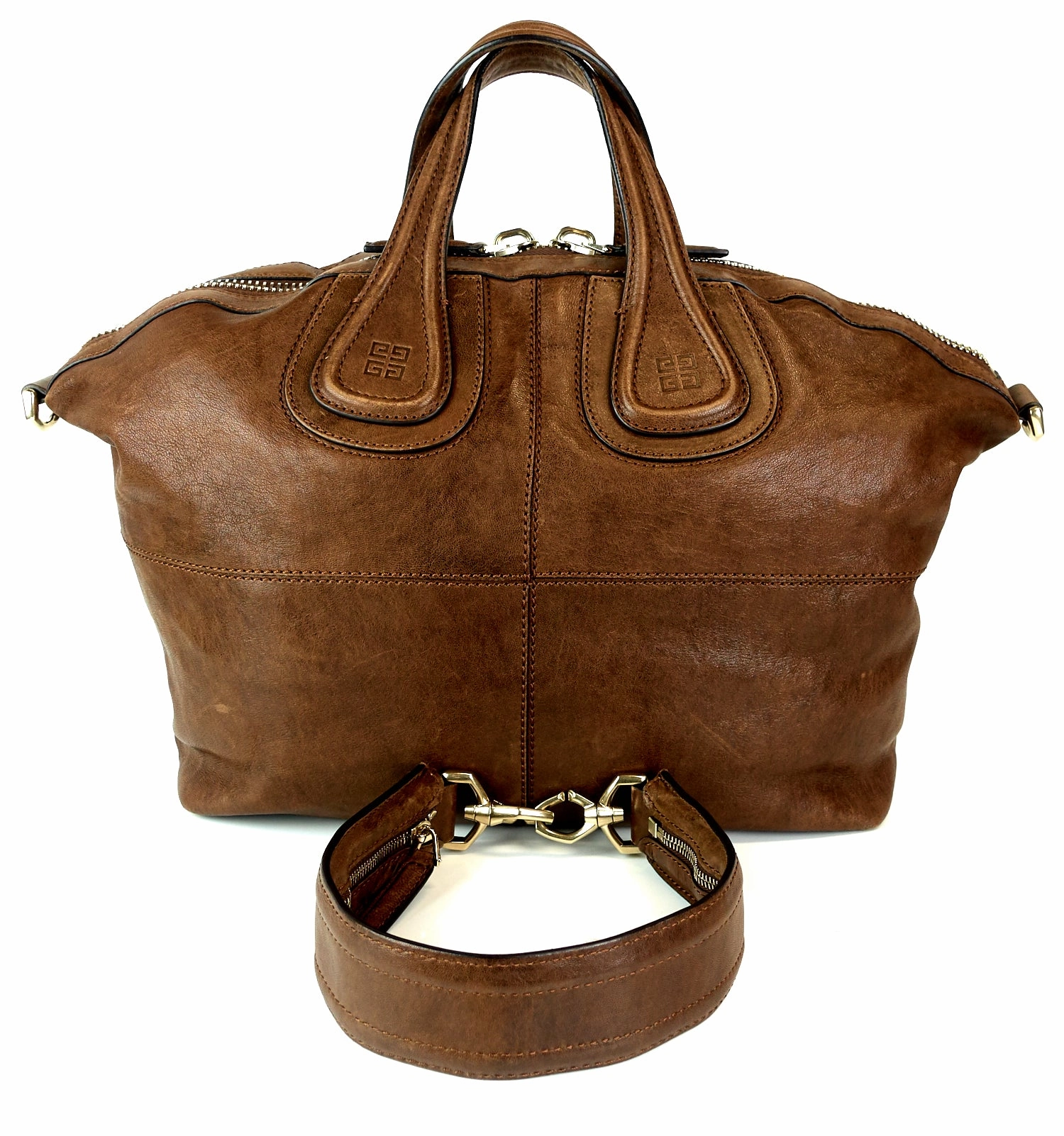 Nightingale Leather Medium Satchel Bag