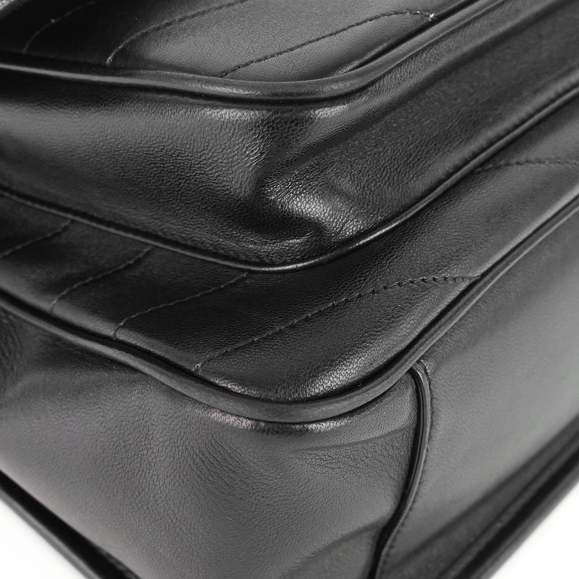 Niki Medium Lambskin Leather Shoulder Bag