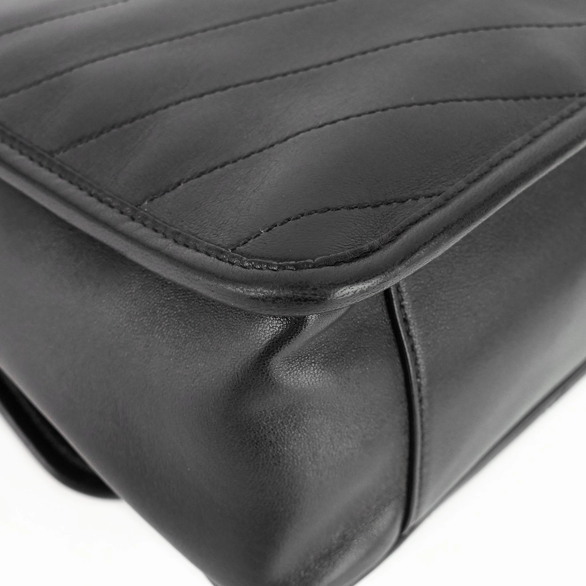 Niki Medium Lambskin Leather Shoulder Bag