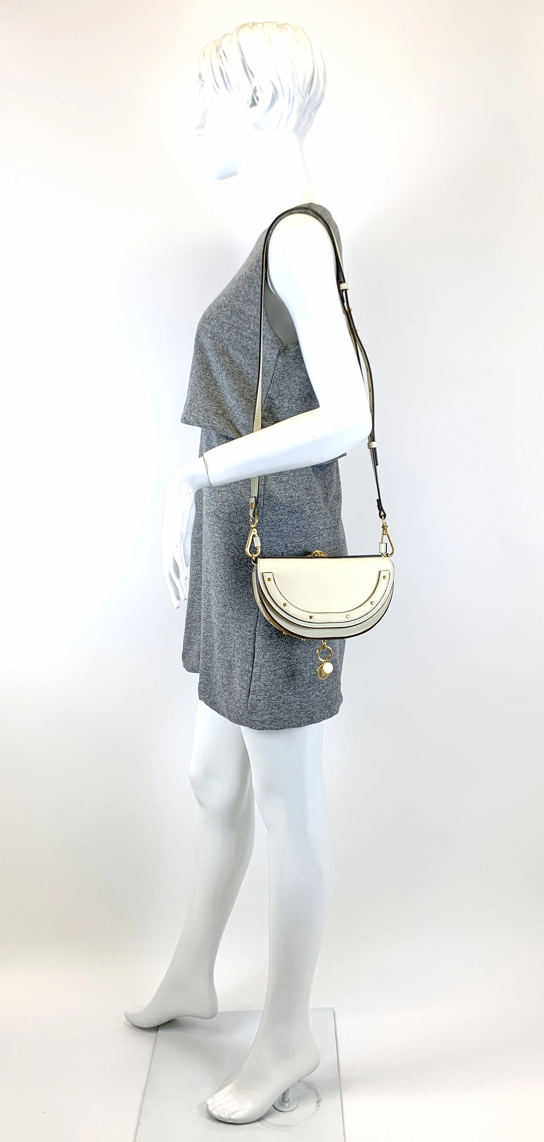 Nile Minaudiere Calf Leather Bag