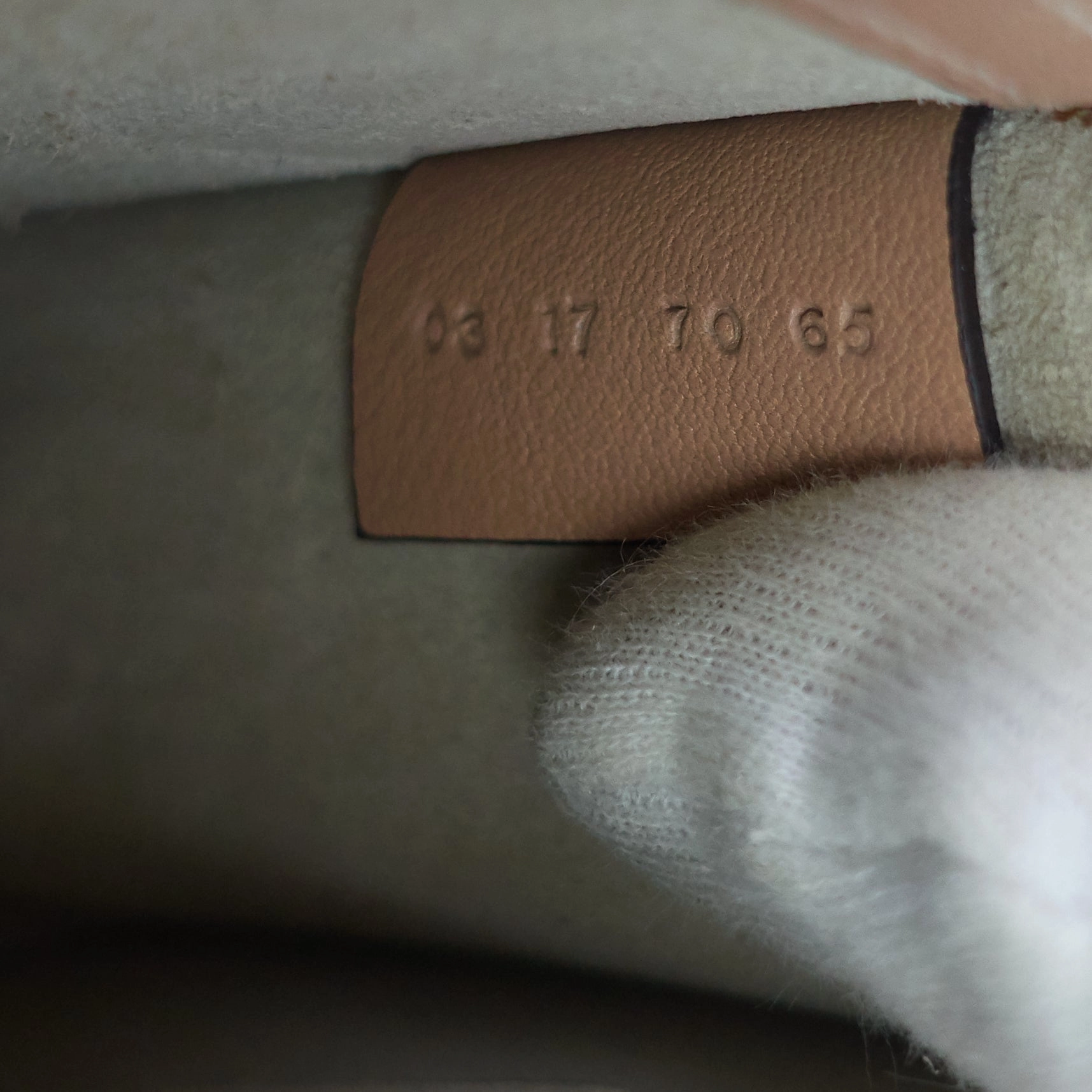 Nile Small Calfskin Leather Bracelet Bag