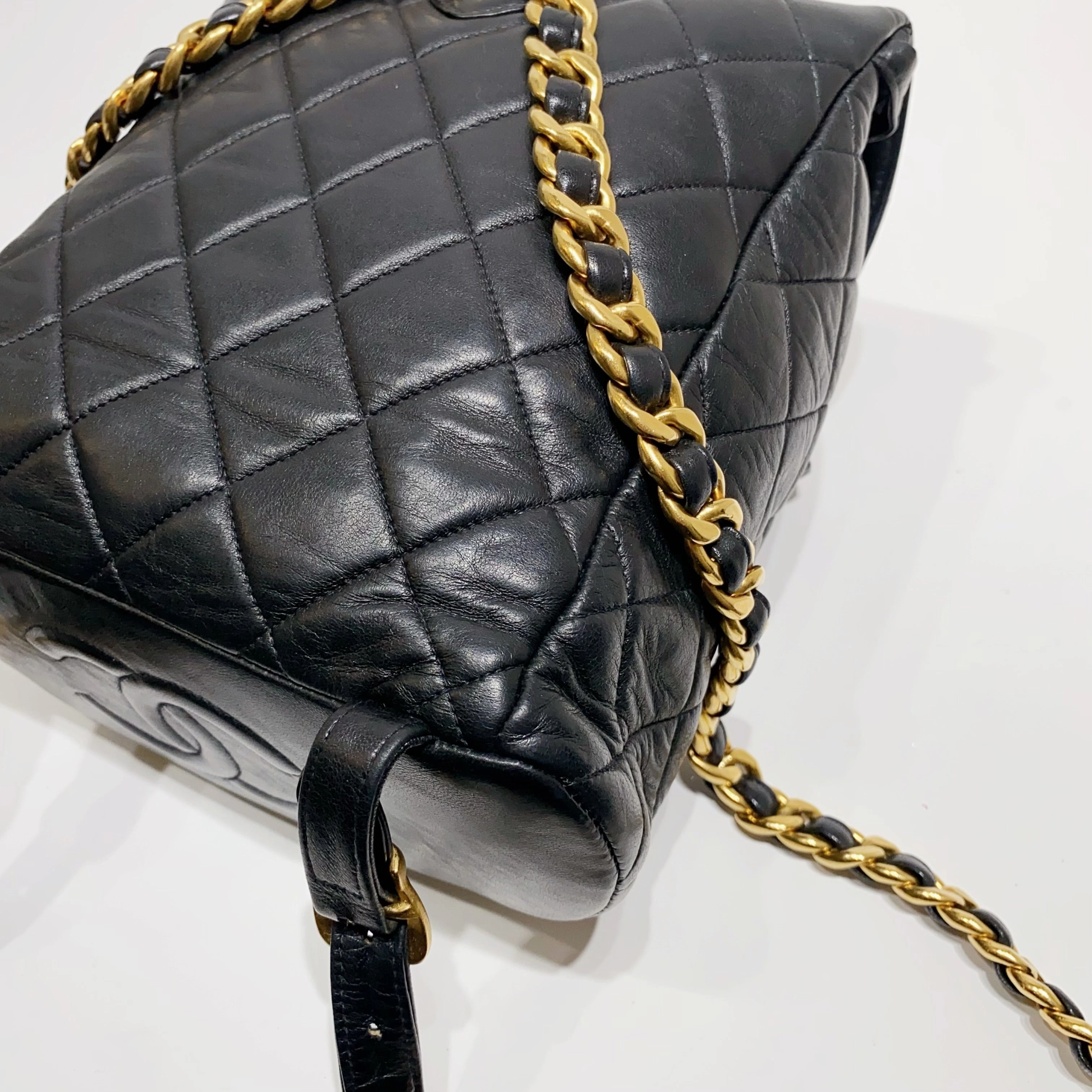 No.001628-Chanel Vintage Duma Backpack