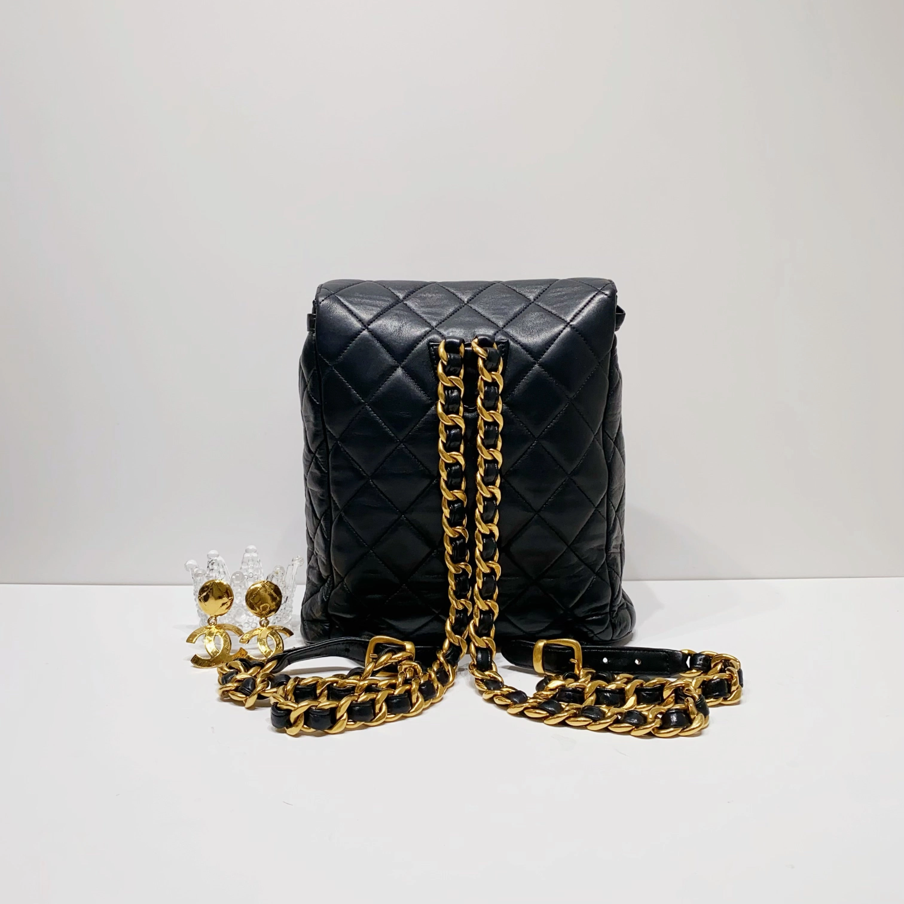 No.001628-Chanel Vintage Duma Backpack