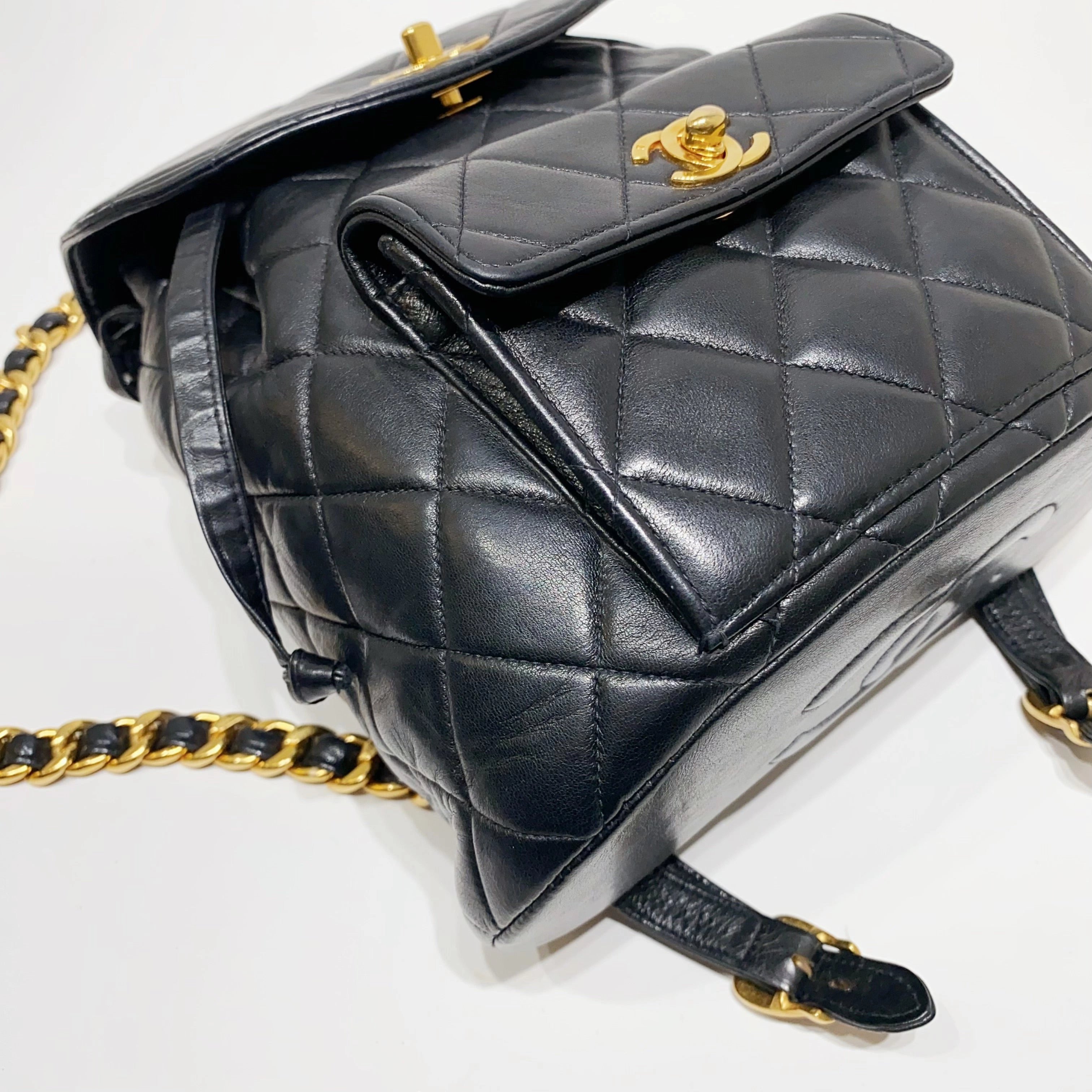 No.001628-Chanel Vintage Duma Backpack
